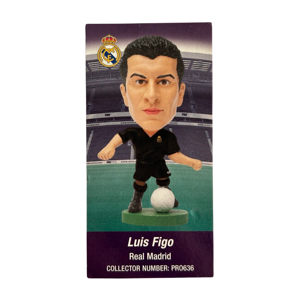 Corinthian ProStars Japan Collector's Club - LUIS FIGO (Real Madrid) Collector Card PRO636