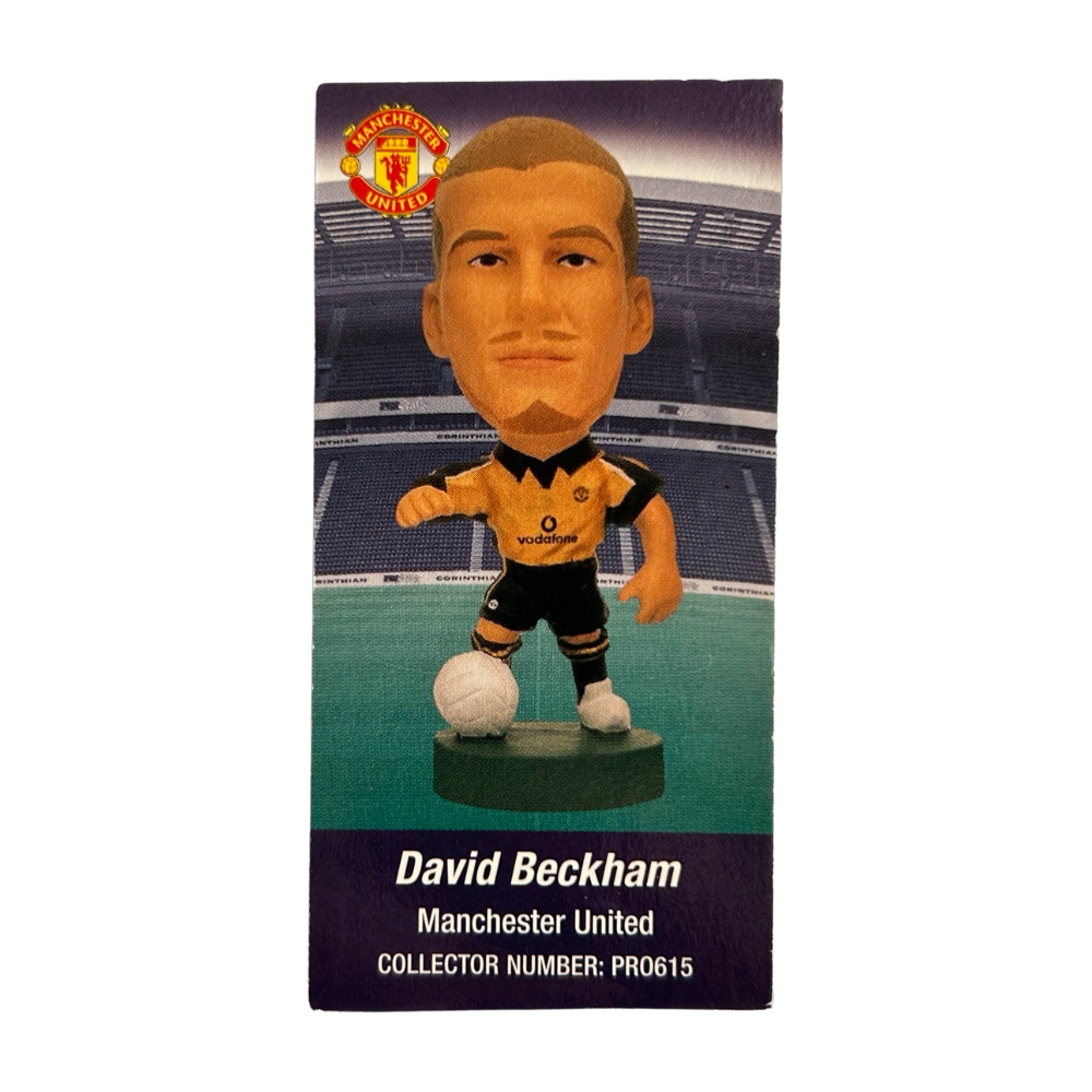 Corinthian ProStars Series 17 - DAVID BECKHAM (Manchester United) Collector Card PRO615