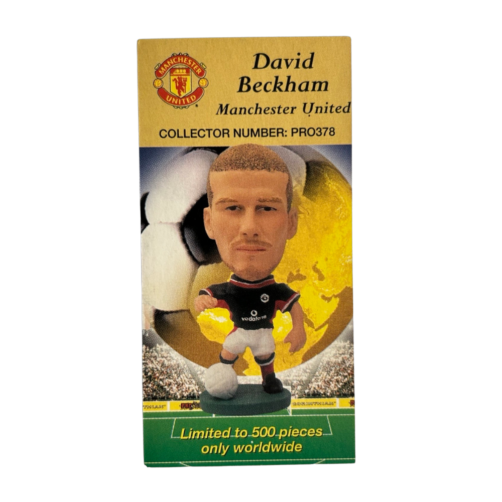 Corinthian ProStars Series 9 - DAVID BECKHAM (Manchester United) Chaser Collector Card PRO378