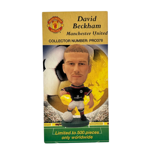 Corinthian ProStars Series 9 - DAVID BECKHAM (Manchester United) Chaser Collector Card PRO378