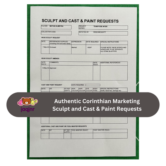 Corinthian Sculpt and Cast & Paint Request Form - MATIAS ALMEYDA (INTER MILAN) Unreleased Fan Favourites Team Pose