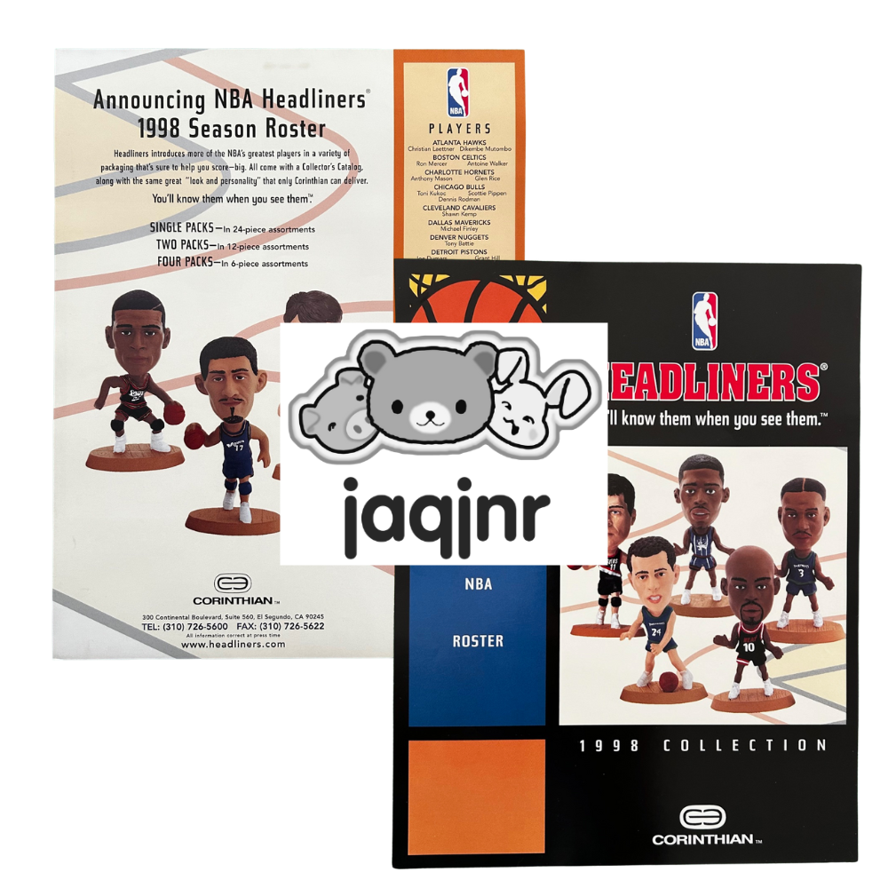 Corinthian US Headliners NBA Release Flyer (Season 1998)