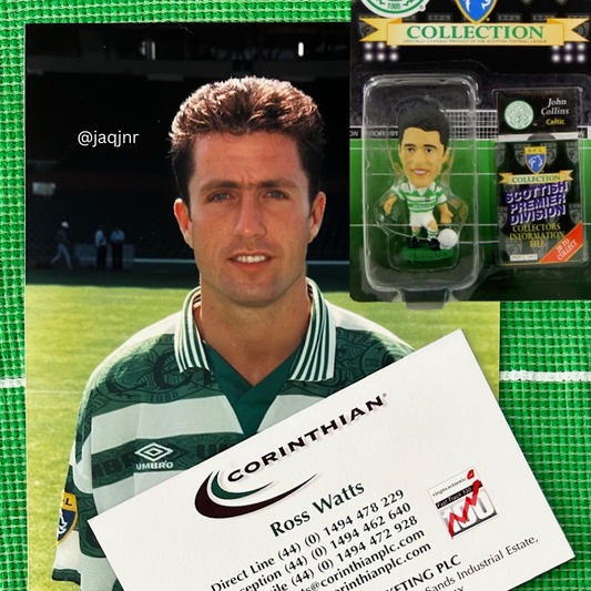 Corinthian Headliners 1995-96 JOHN COLLINS (CELTIC) Product Development Sculpt Photo