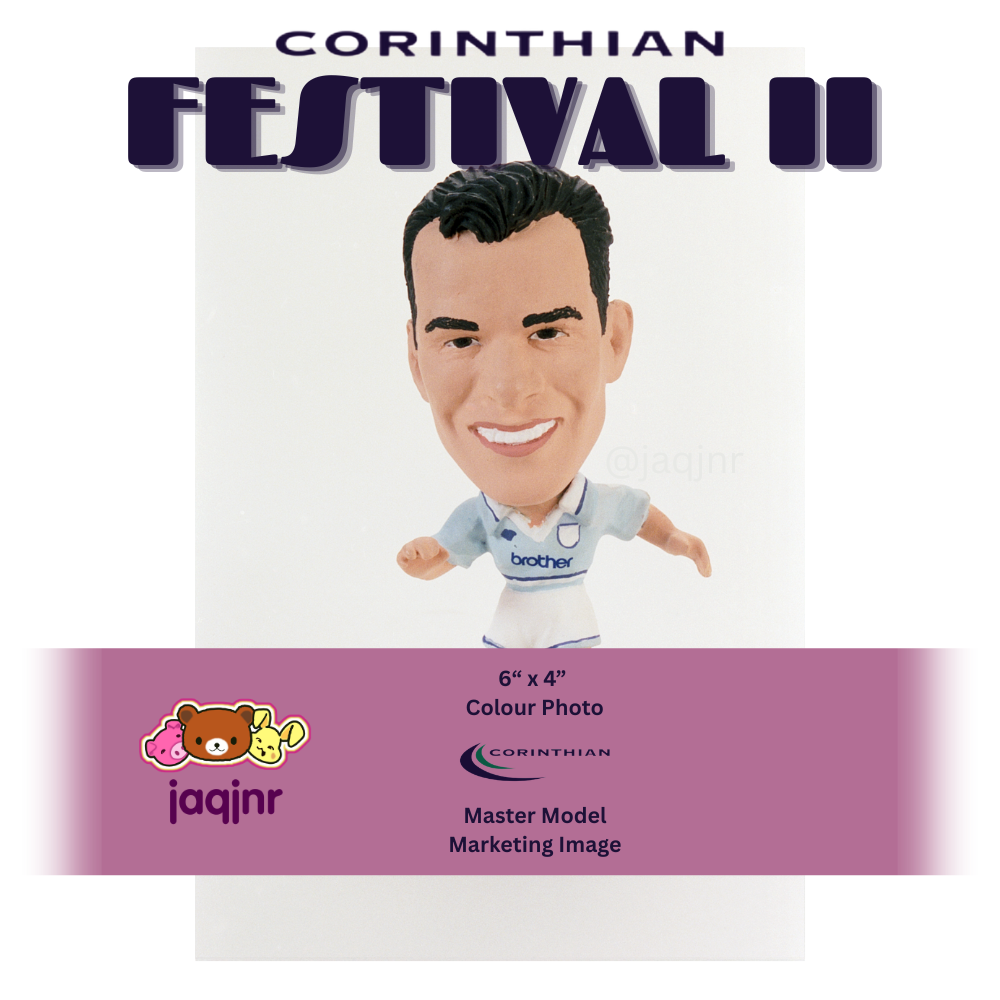 Corinthian PETER BEAGRIE (MANCHESTER CITY 1995) Early Product Development Photo