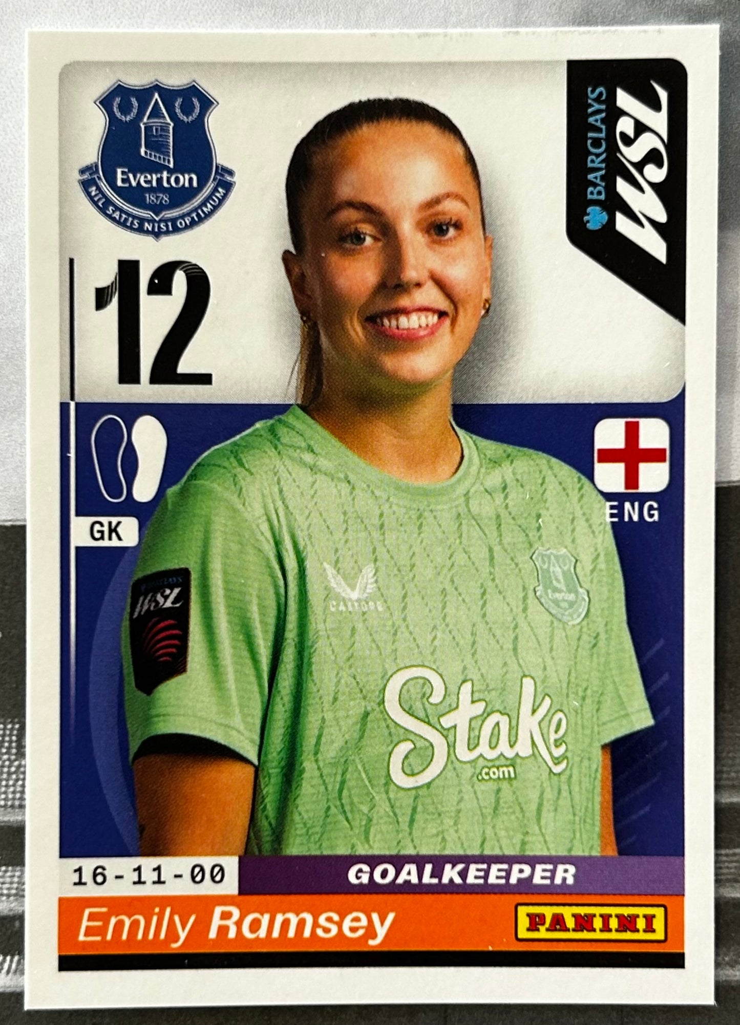 Panini Barclays Women's Super League 2026 Sticker Collection - SINGLE STICKERS (#38 - #235)