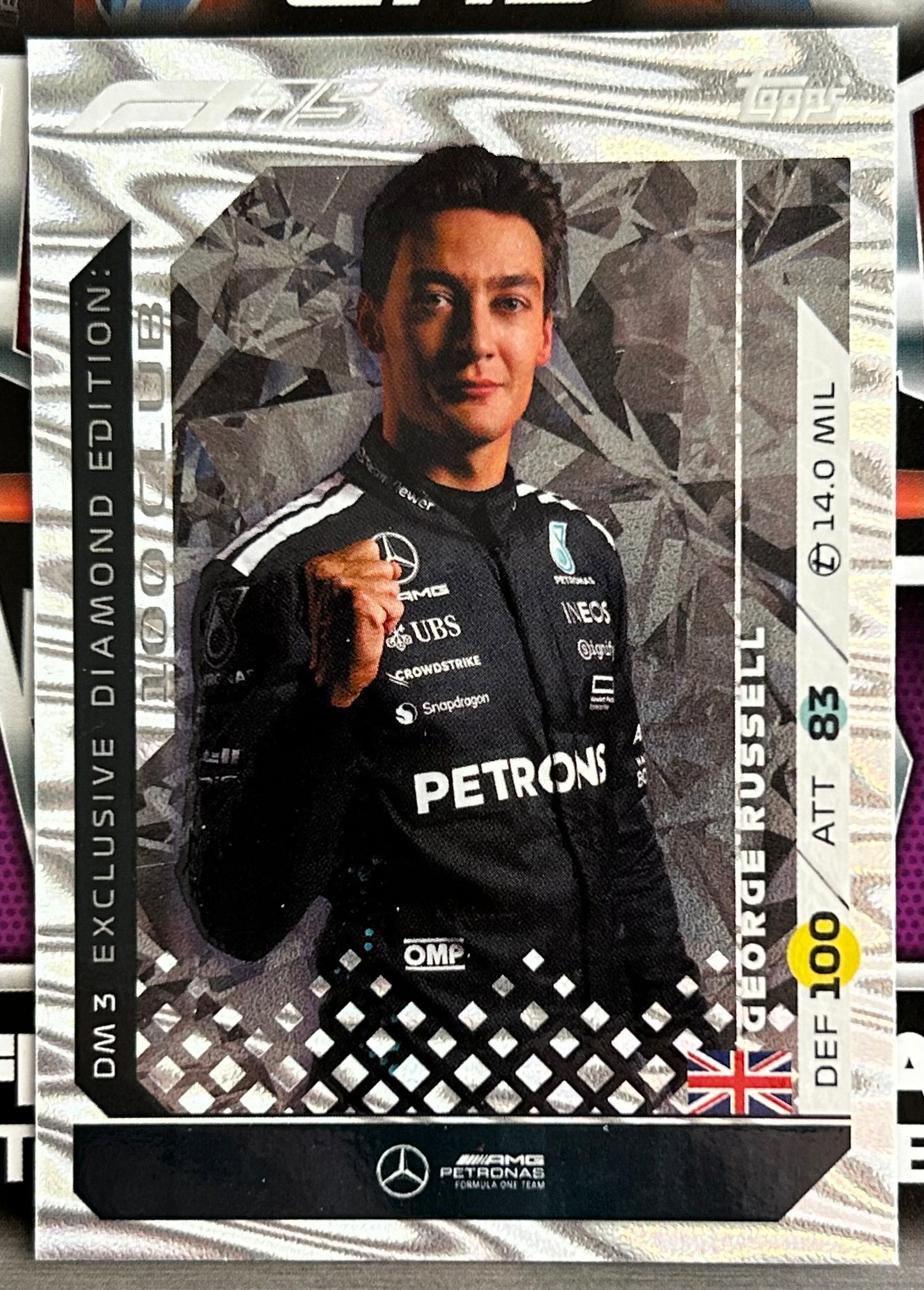 Topps F1 Turbo Attax 2025 - Single DIAMOND EDITION Mega Tin Exclusive Cards (#DM1 - #DM5)