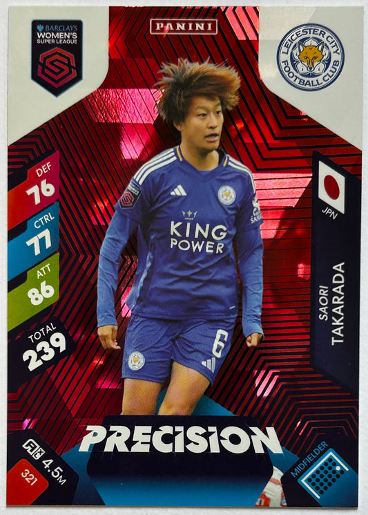Panini Adrenalyn XL Barclays Women's Super League 2025 - Single PRECISION Cards (1:8 packets) #319 - #324
