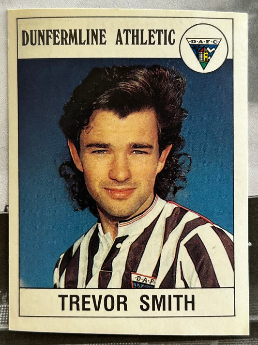Panini Football 90 Sticker - TREVOR SMITH (DUNFERMILNE ATHLETIC) #396
