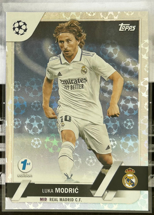 Topps UEFA Club Competitions 1st Edition 2022-23 - LUKA MODRIC (REAL MADRID) Starball #62