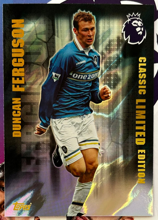 Topps Premier League 2026 Debut Edition - DUNCAN FERGUSON (EVERTON) Classic Limited Edition LE9