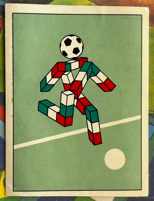 Panini FIFA World Cup Italia 90 Sticker - MASCOT #7