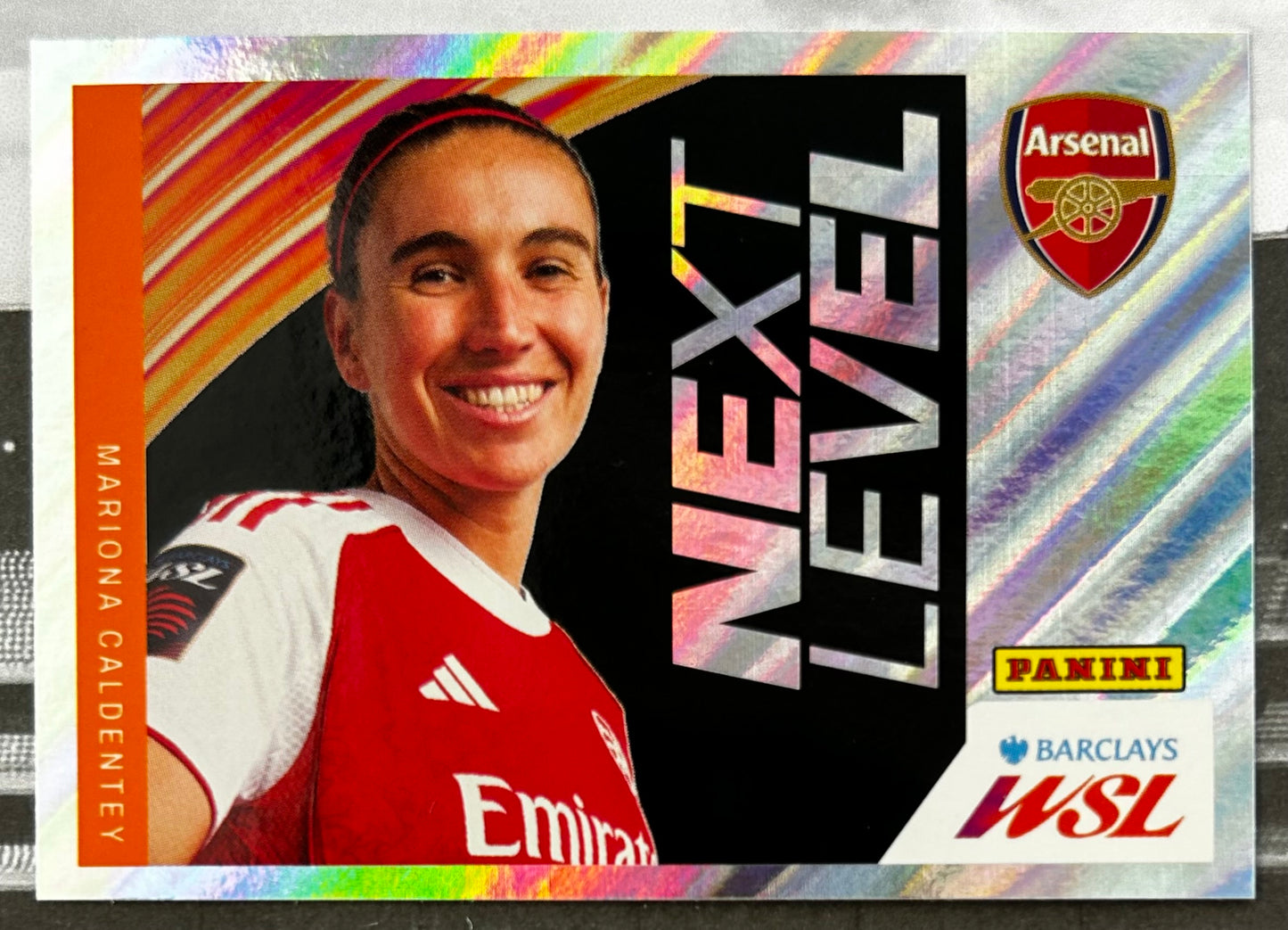 Panini Barclays Women's Super League 2026 Sticker Collection - MARIONA CALDENTEY (ARSENAL) Next Level #64