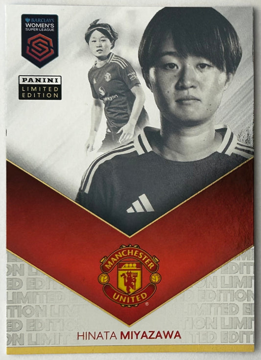 Panini Adrenalyn XL Barclays Women's Super League 2025 - HINATA MIYAZAWA (MANCHESTER UNITED) Limited Edition