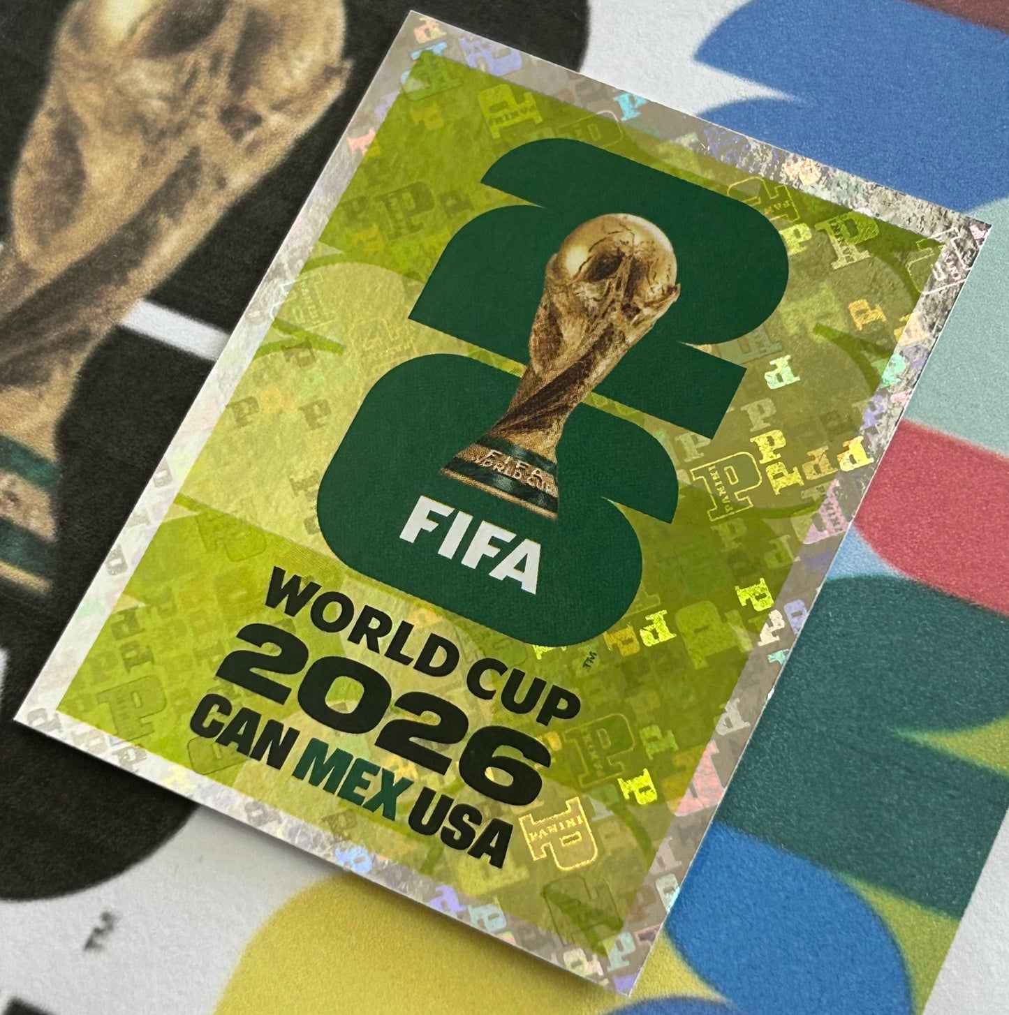 Panini FIFA World Cup 2026 Official Sticker Collection - HOST COUNTRY EMBLEM (MEXICO) Foil Sticker FWC7