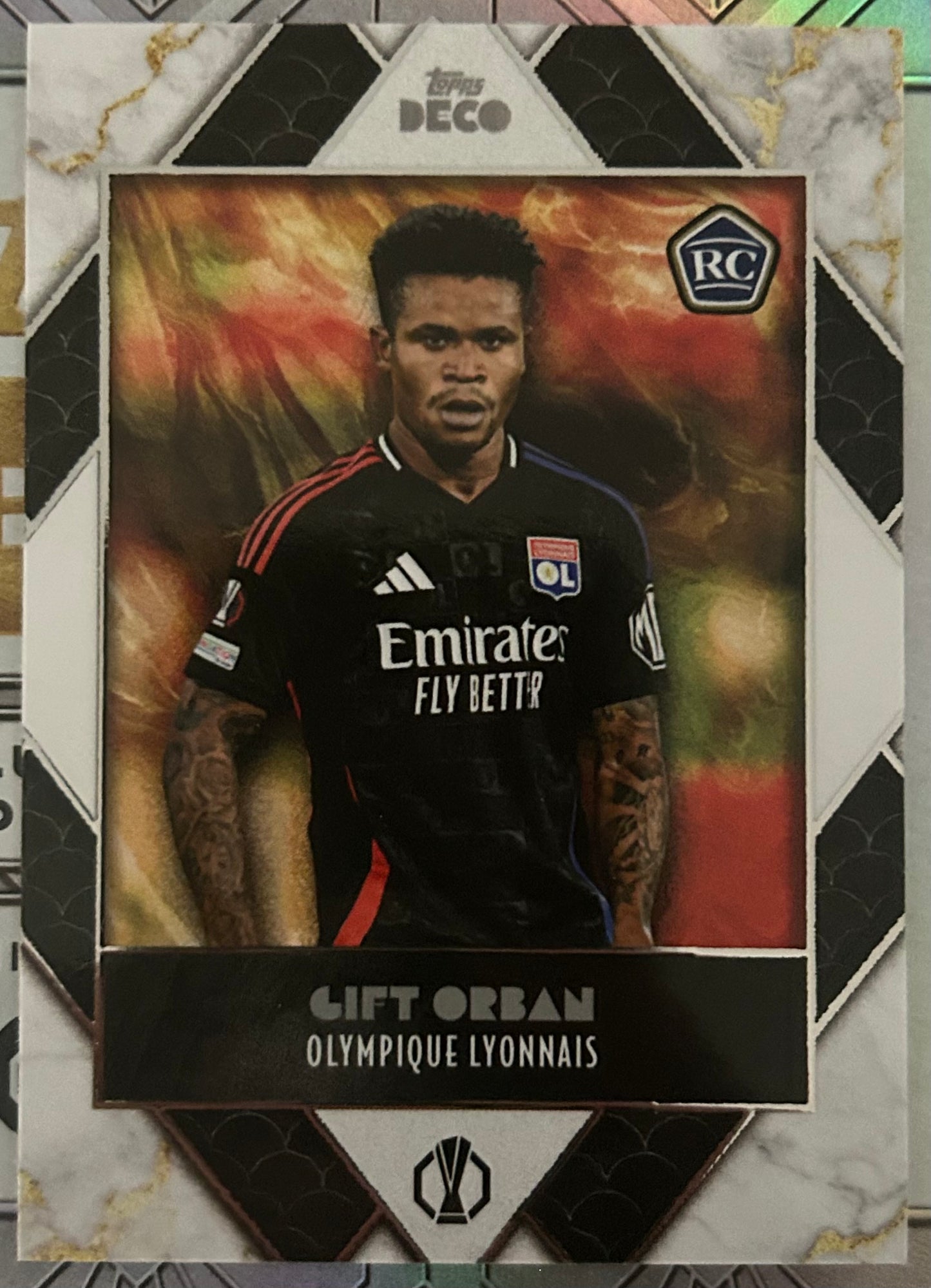 Topps UCC Deco 2024-25 - Single OLYMPIQUE LYONNAIS Cards (Base & Inserts)