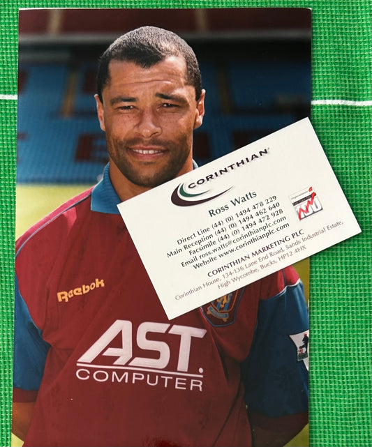 Corinthian Headliners 1995-96 PAUL McGRATH (ASTON VILLA) Product Development Sculpt Photo
