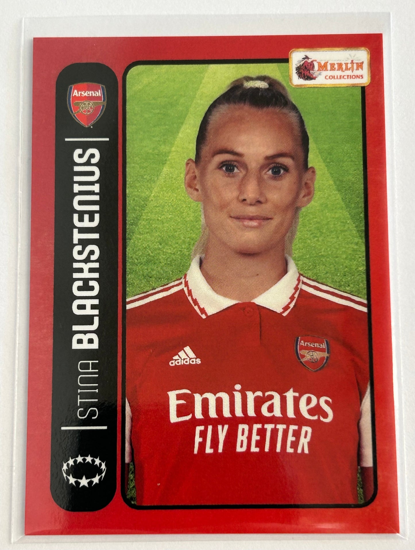 2022-23 Topps Merlin Heritage 98 UEFA - STINA BLACKSTENIUS (ARSENAL) #097