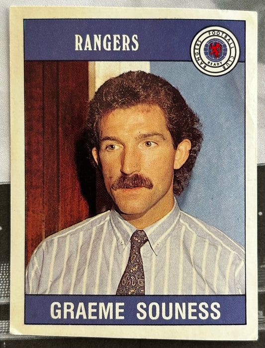 Panini Football 90 Sticker - GRAEME SOUNESS (RANGERS) #443