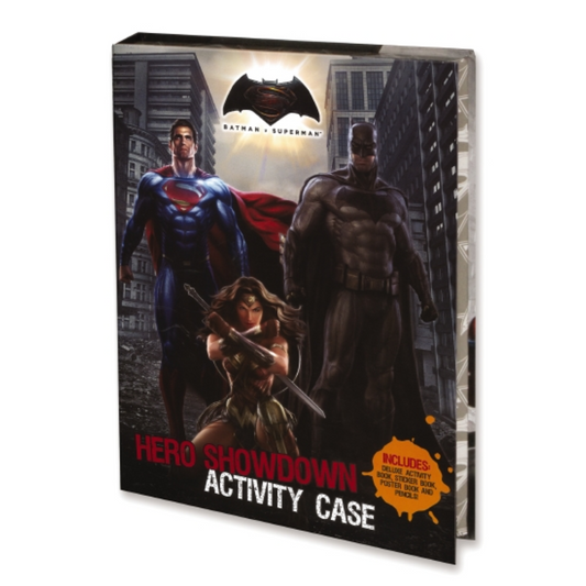 DC Comics Batman v Superman Hero Showdown Activity Case