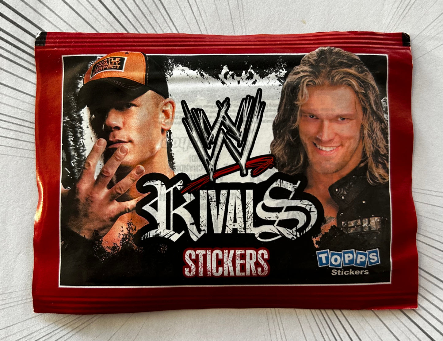 Rivals Sticker Topps WWE Rivals (2009) Sticker Collection - Sticker Packets – JaqJnr