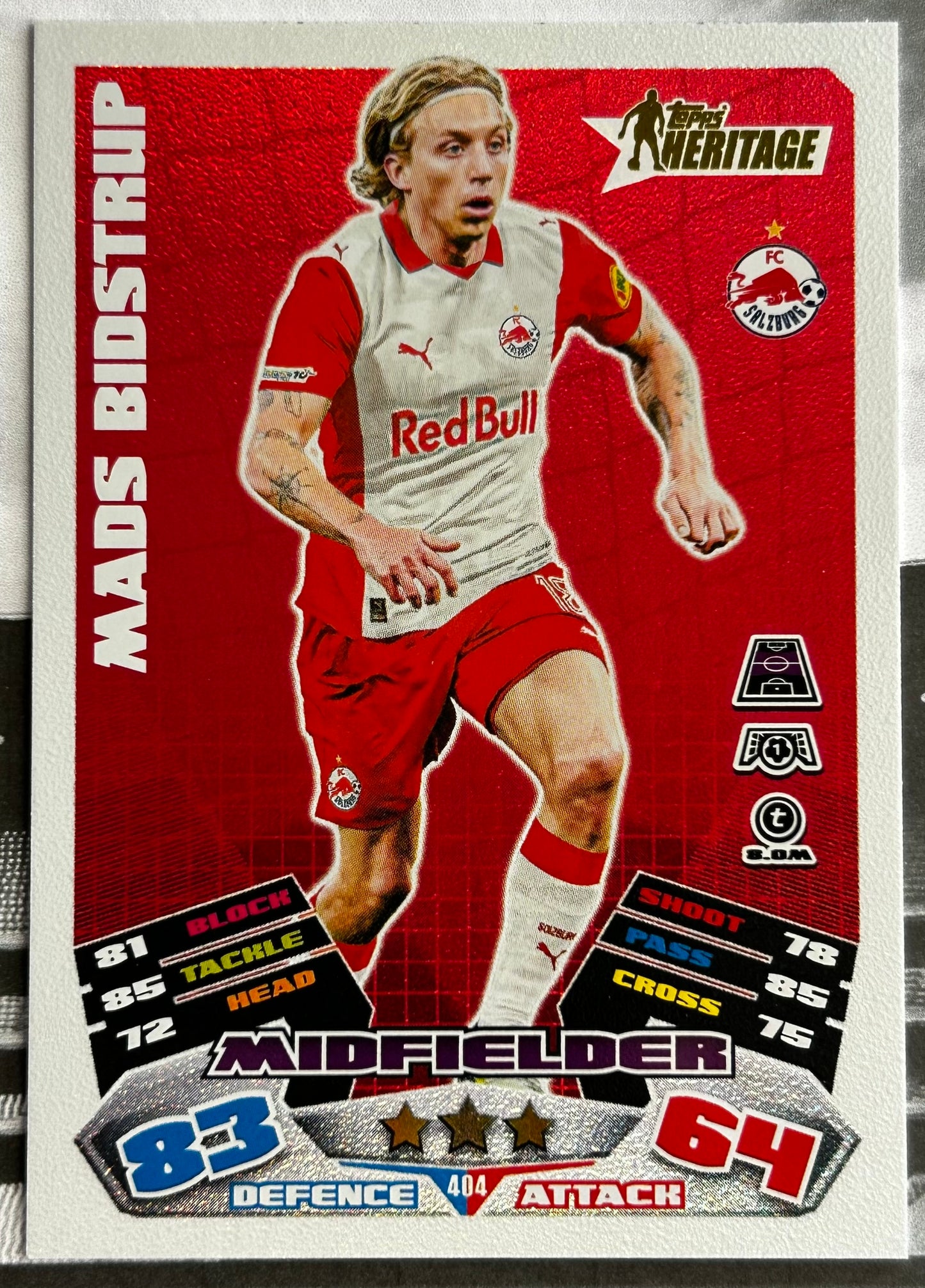 2025-26 Topps UCC Match Attax - HERITAGE Rainbow Plus Foil (#379-#405) 1:3 packs