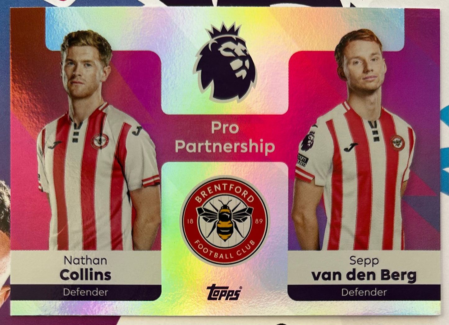 Topps Premier League 2026 Debut Edition - Single PRO PARTNERSHIPS Insert Cards #361 - #380