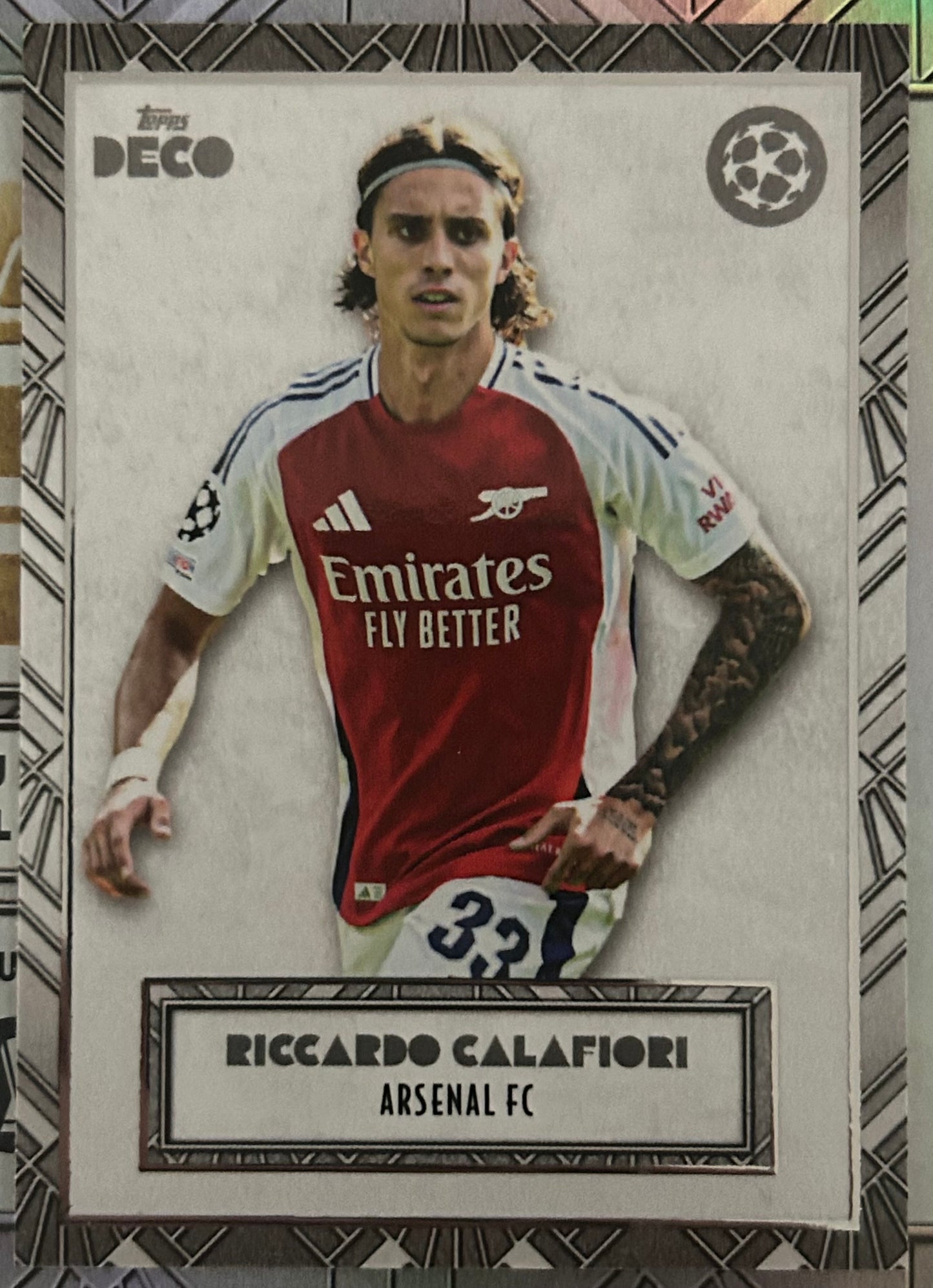 Topps UCC Deco 2024-25 - Single ARSENAL FC Cards (Base & Inserts)