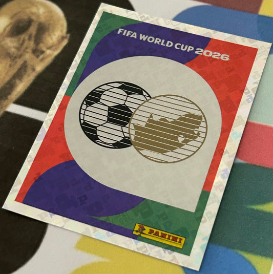 Panini FIFA World Cup 2026 Official Sticker Collection - EMBLEM (SOUTH AFRICA) Foil Sticker RSA1