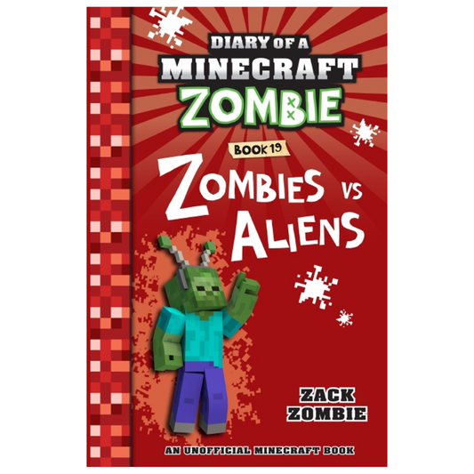 Diary of a Minecraft Zombie Books - ZOMBIES VS. ALIENS Book 19