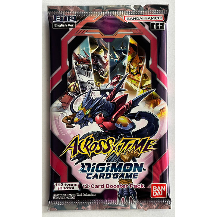 Digimon Card Game - Across Time BT12 Booster Pack