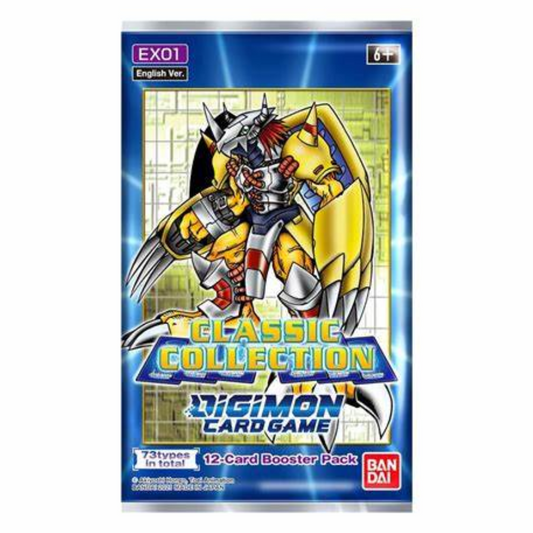 Digimon Card Game - Classic Collection EX01 Booster Pack