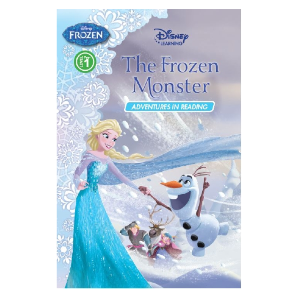 Disney Books - DISNEY FROZEN: THE FROZEN MONSTER Adventures in Reading (Pre-Level 1)