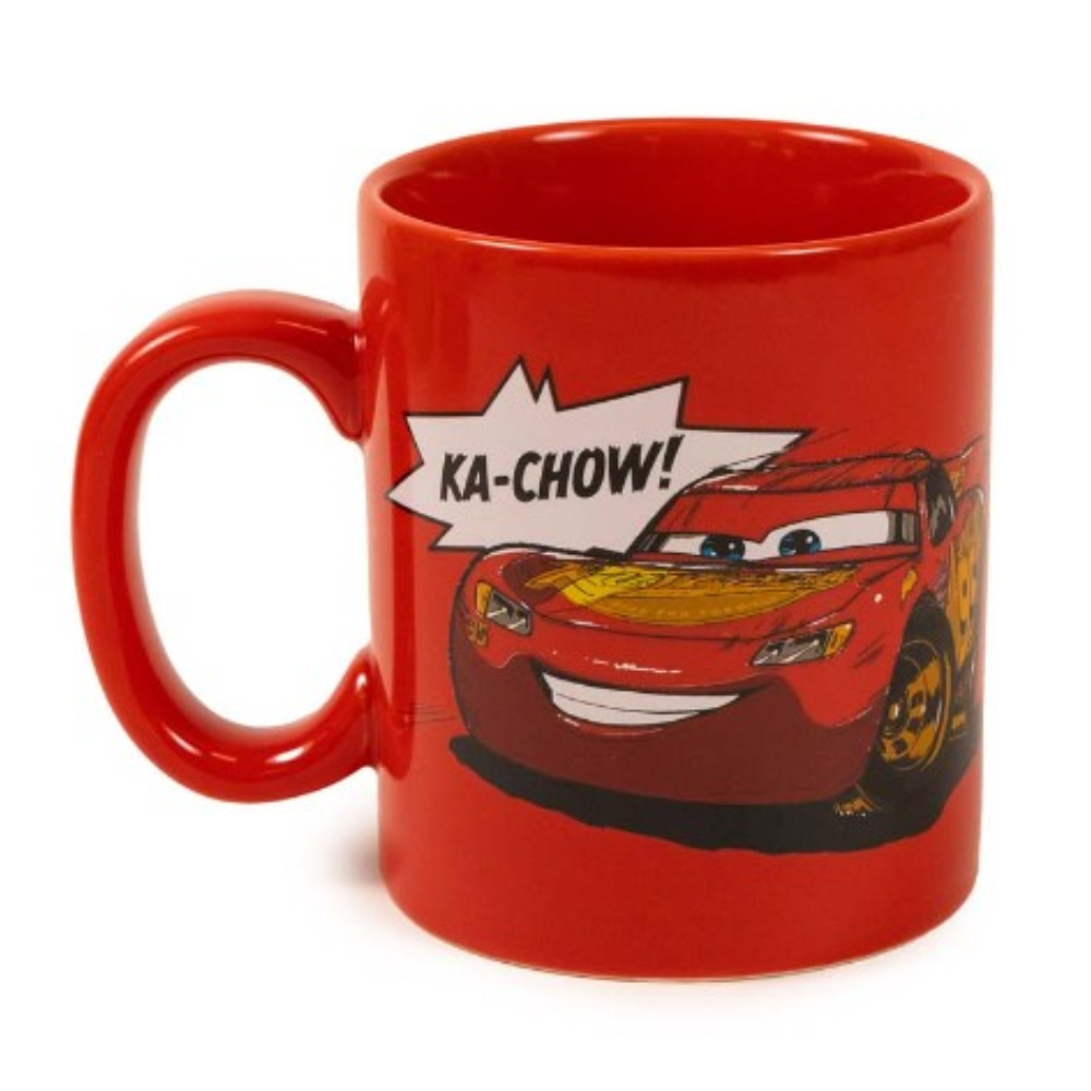 Disney Cars KA-CHOW! Lightning McQueen Red #95 Mug