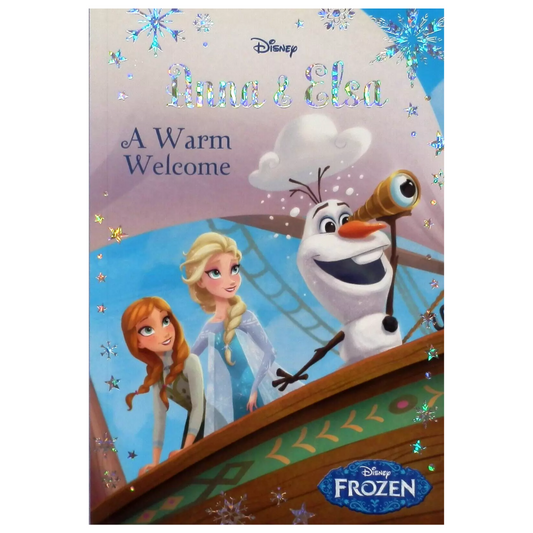 Disney Frozen Book #3 - ANNA & ELSA A WARM WELCOME by David / Robinson (Paperback)