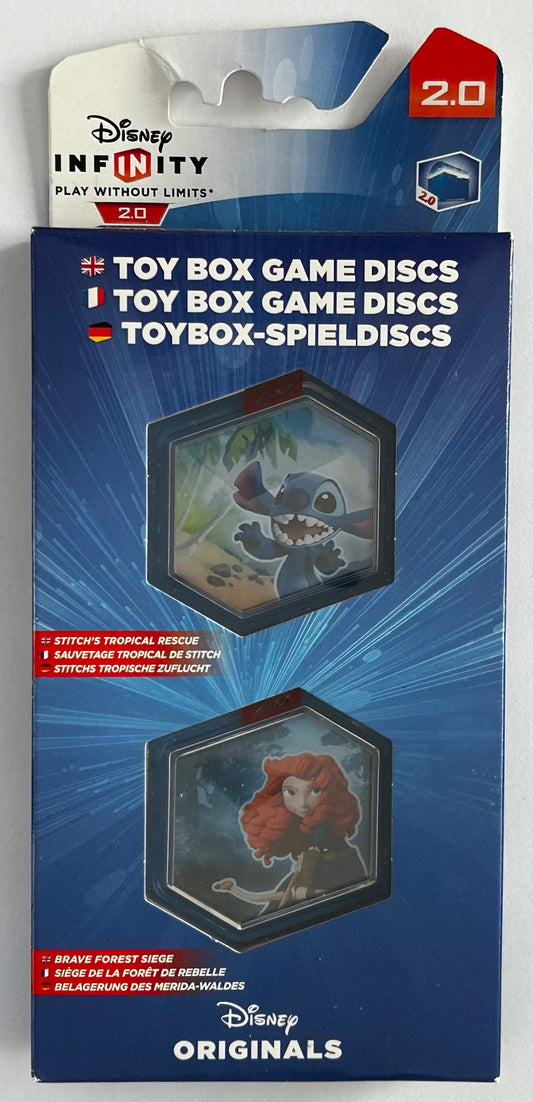 Disney Infinity 2.0 - TOY BOX GAME DISCS (2014 Release)