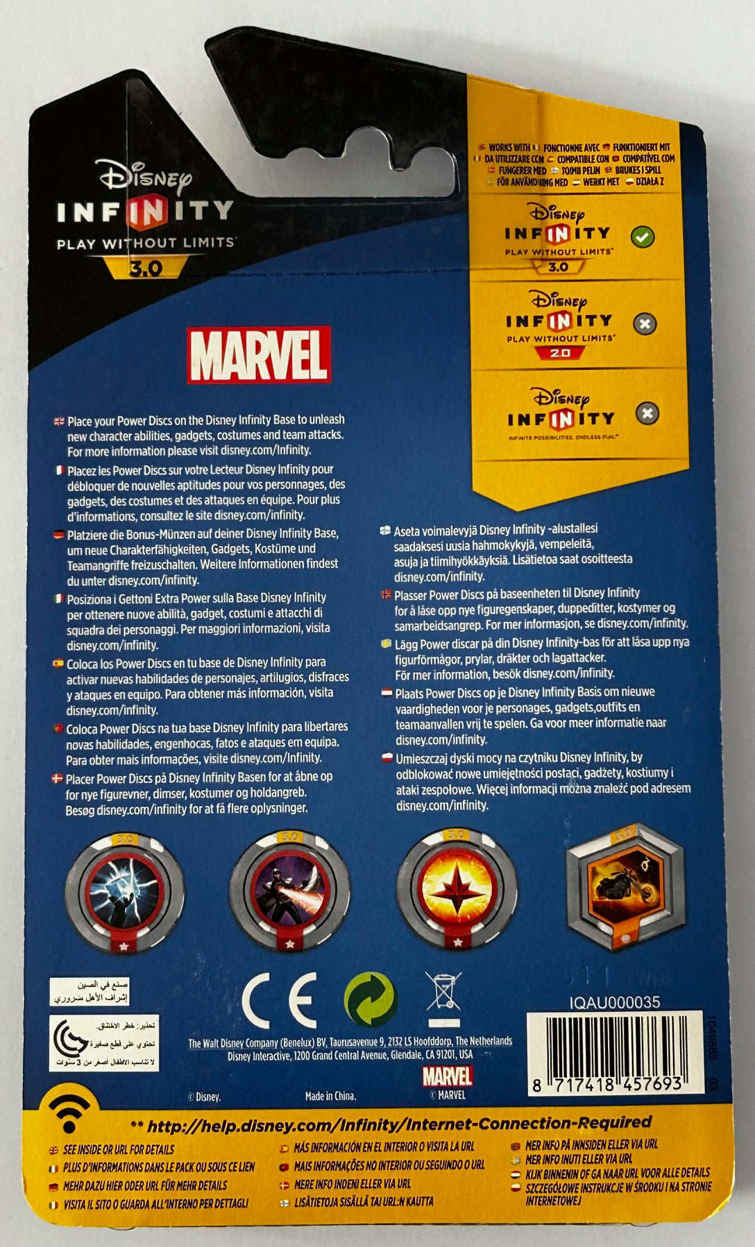 Disney Infinity 3.0 - MARVEL BATTLEGROUNDS POWER DISC PACK (2015 Release)