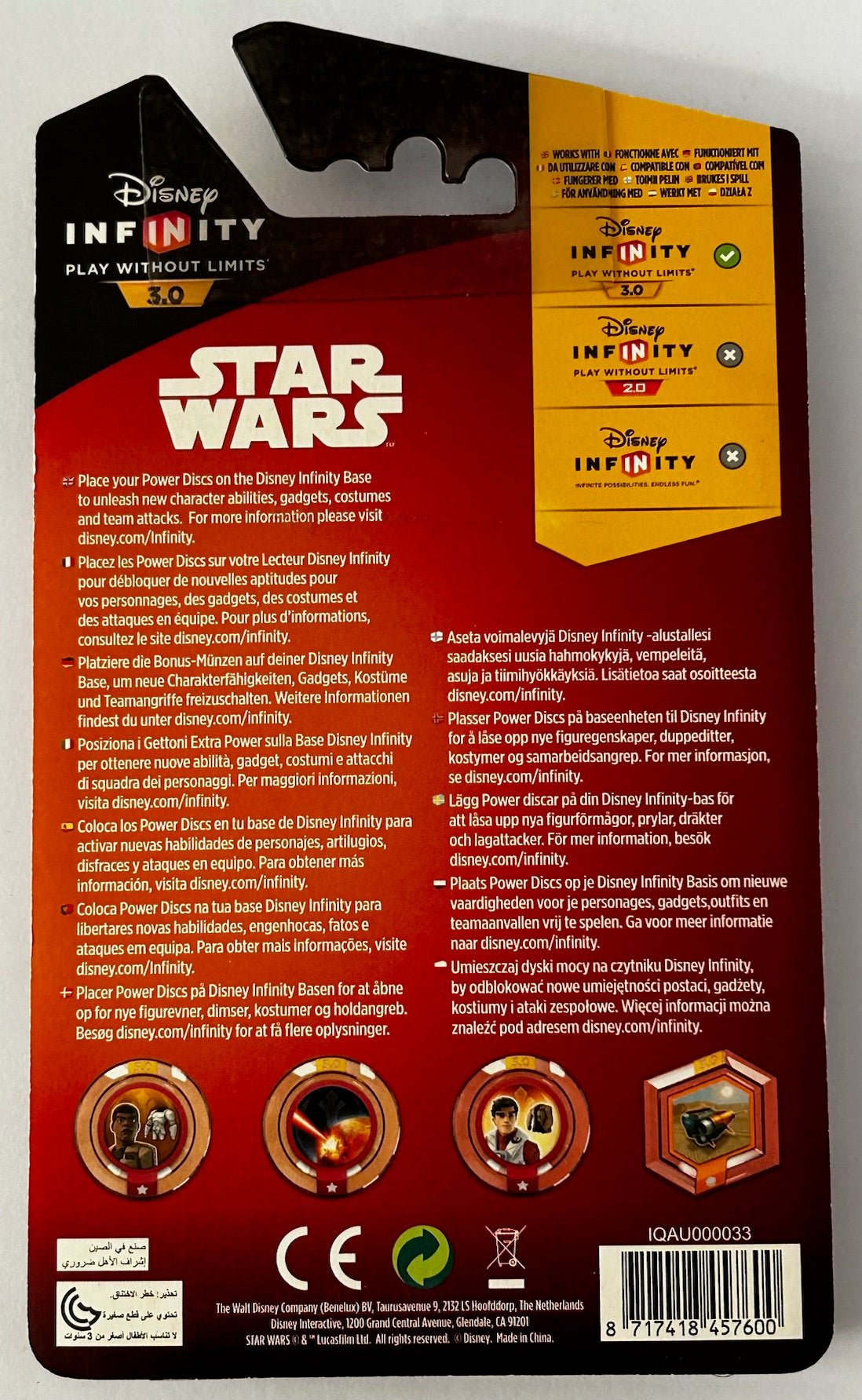 Disney Infinity 3.0 - STAR WARS: THE FORCE AWAKENS POWER DISC PACK (2015 Release)