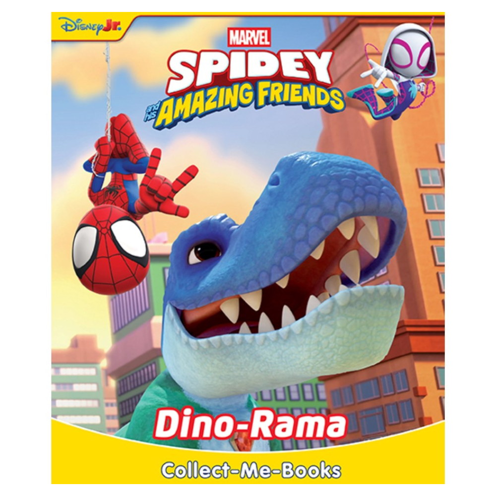 Disney Junior Marvel Spidey & his Amazing Friends - COLLECT-ME-BOOKS BUNDLE (Dino-Rama & Construction Destruction)