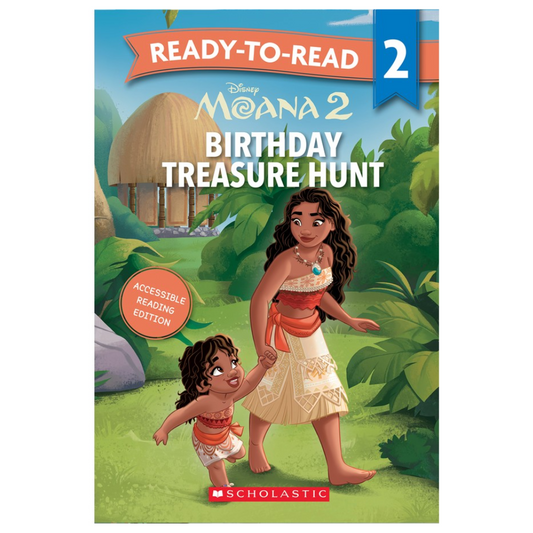 Disney Moana 2 - BIRTHDAY TREASURE HUNT Ready-to-Read Level 2 (2025 Release)