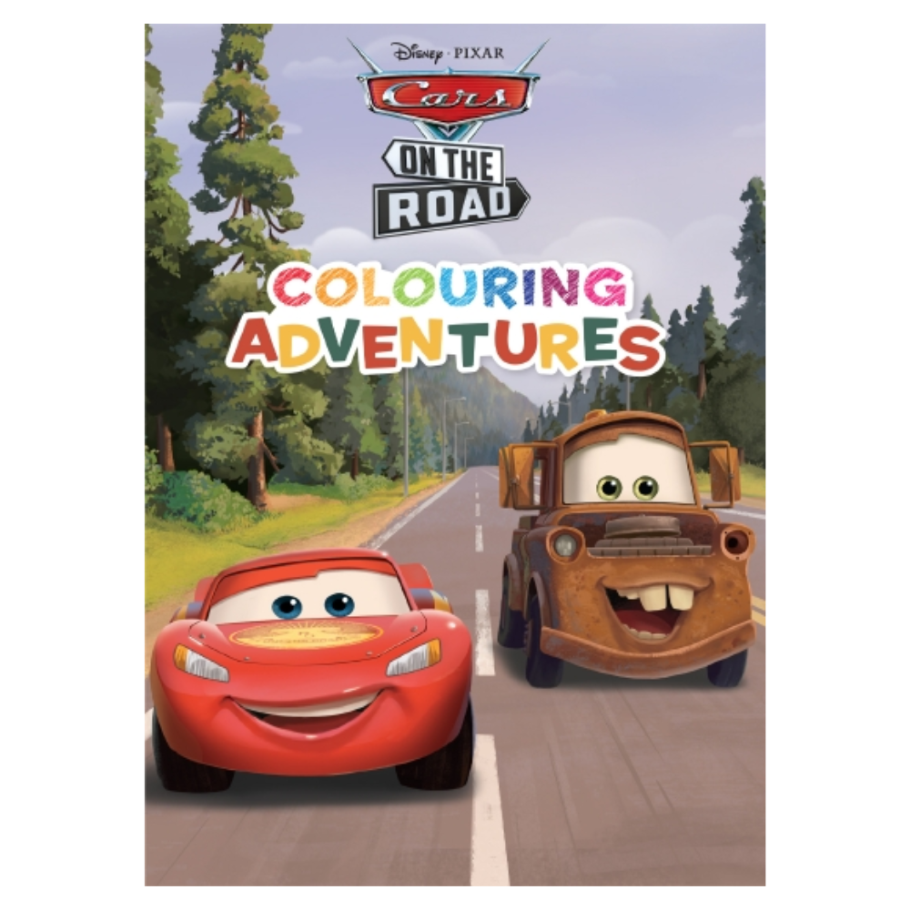 Disney Pixar Cars On The Road Colouring Adventures