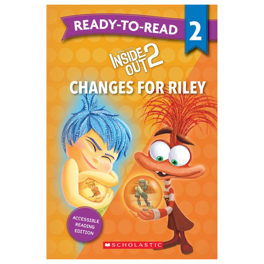 Disney Pixar Inside Out 2 - CHANGES FOR RILEY Ready-to-Read Level 2 (2025 Release)