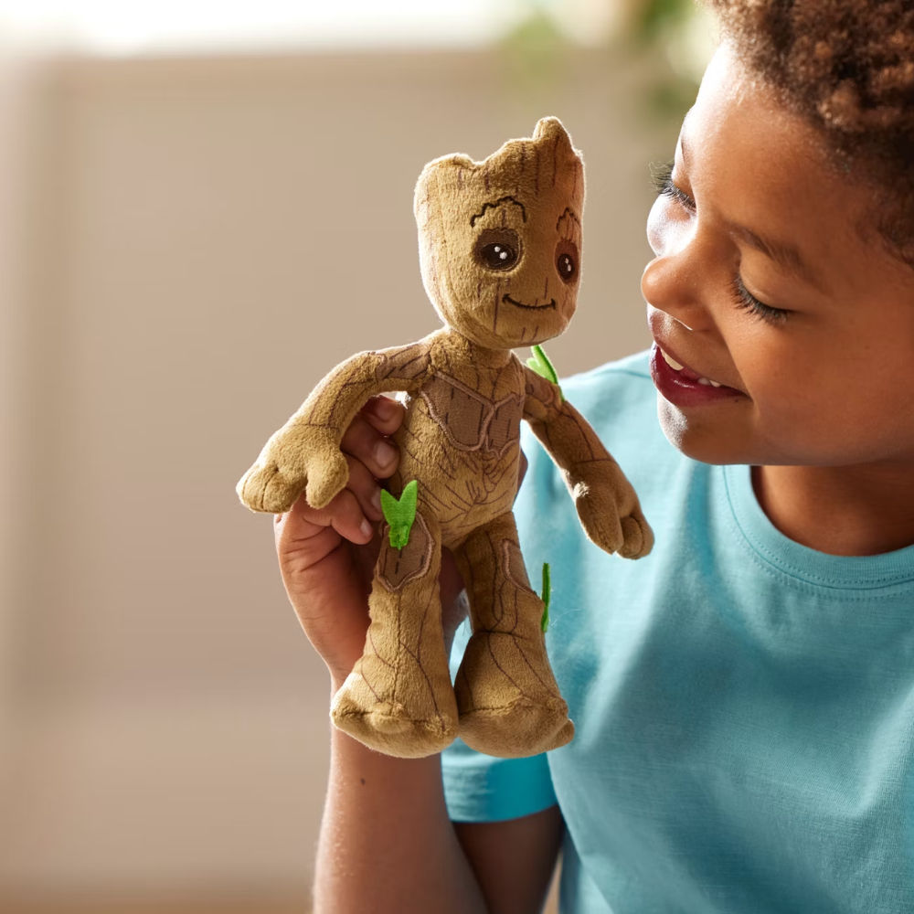 Disney Store Plush - GROOT (GUARDIANS OF THE GALAXY) Mini Bean Bag 23cm Soft Toy