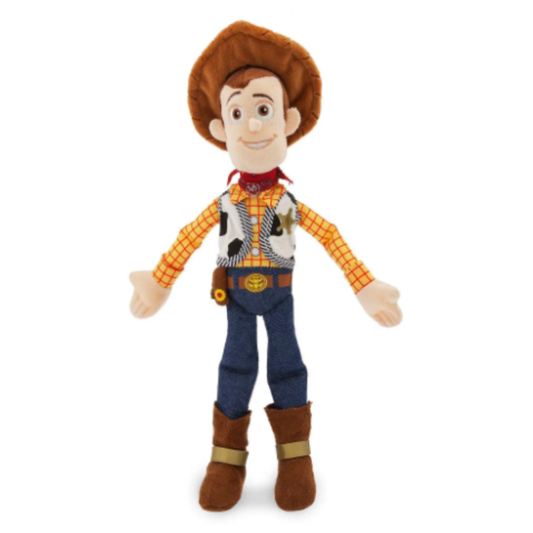 Disney Store Plush - WOODY (TOY STORY 4) Mini Bean Bag 30cm Soft Toy