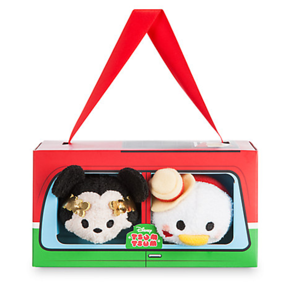 Disney Store Tsum Tsums CITY & COUNTRY ITALY 2 PACK with Mickey & Donald