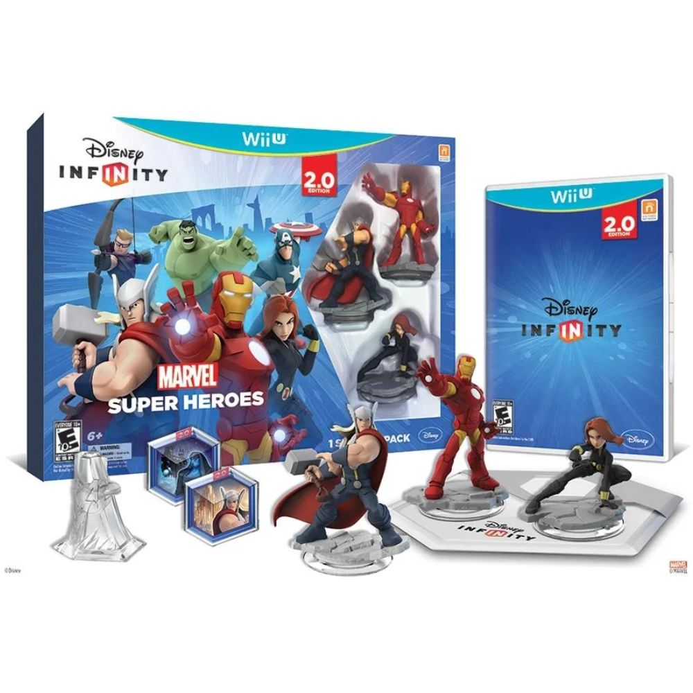 Disney Infinity 2.0 - WII U MARVEL STARTER PACK (2014 Release)