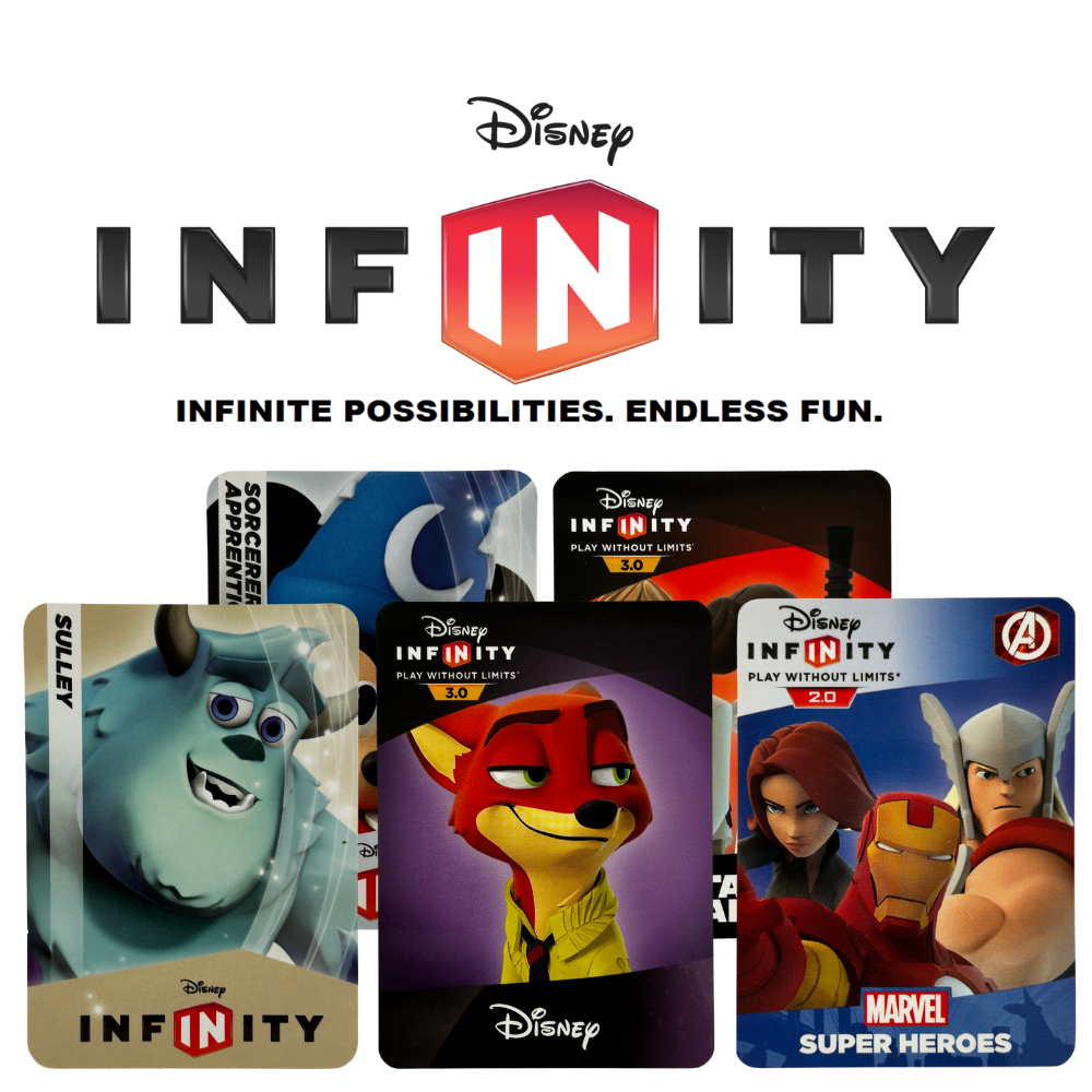 Disney Infinity WEB CODE CARDS 1.0, 2.0 & 3.0 (inc Marvel, Pixar & Star Wars)