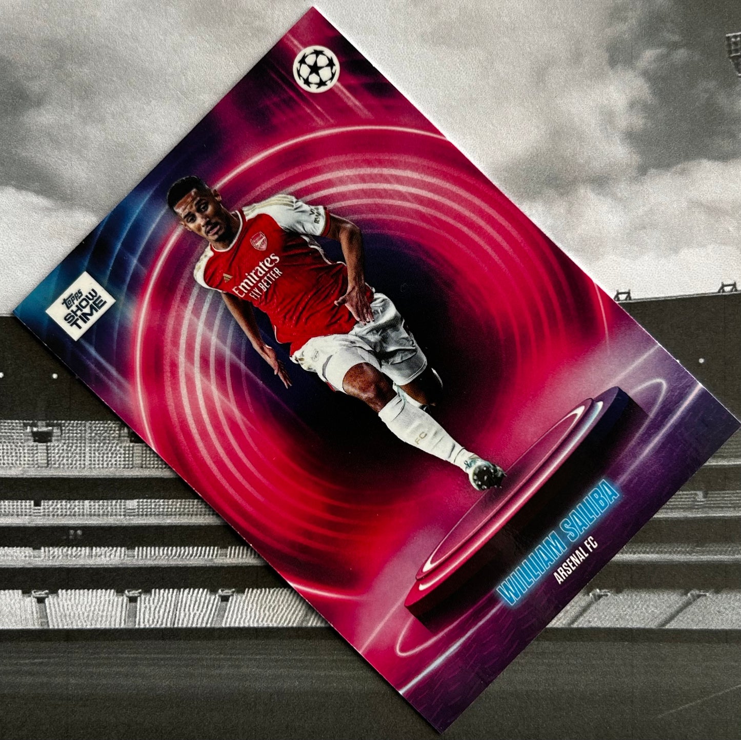 2023-24 Topps UEFA Club Competitions Showtime - WILLIAM SALIBA (ARSENAL)