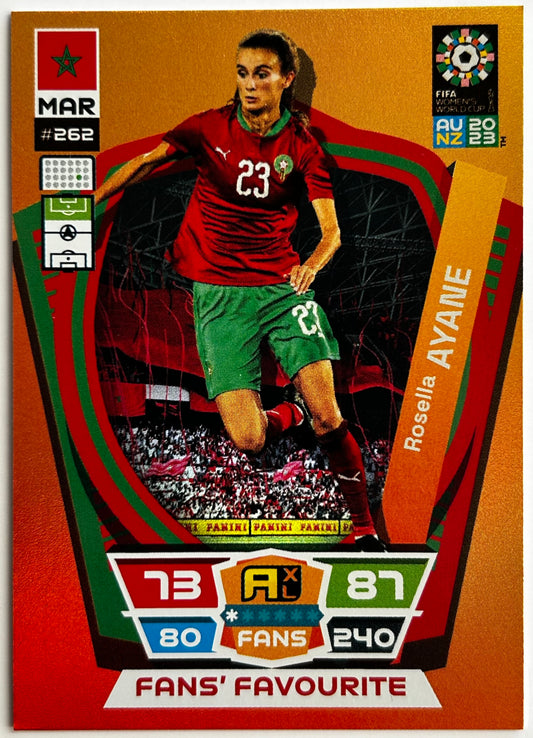 Panini Adrenalyn XL FIFA Women's World Cup 2023 - ROSELLA AYANE (MAROCCO) Fans Favourite #262