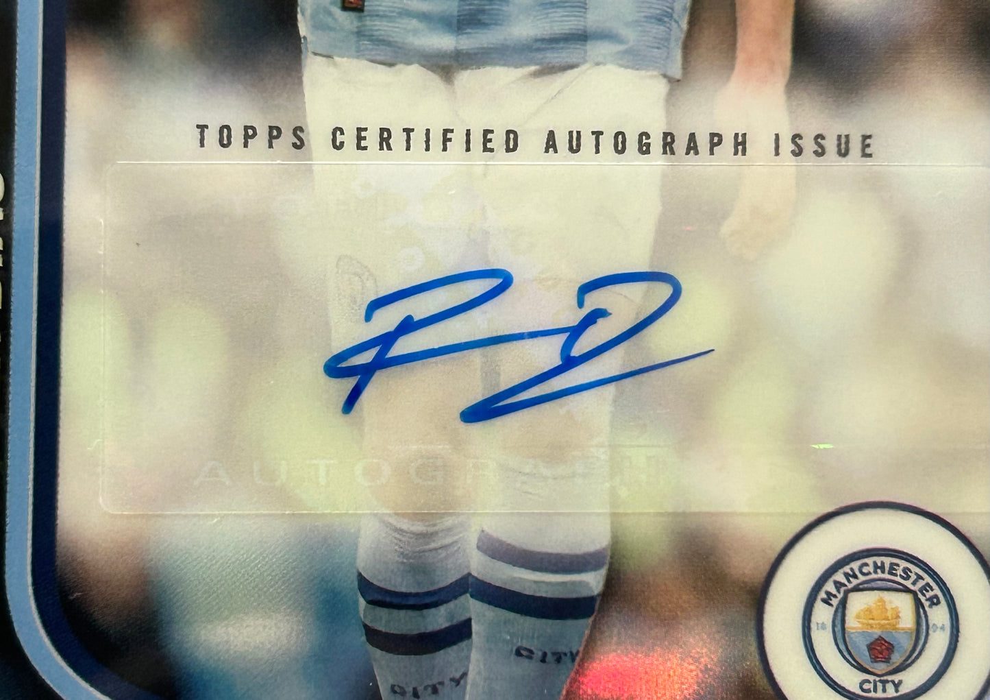 2023-24 Topps Merlin UEFA Club Competitions - RUBEN DIAS (MAN CITY) Certified Autograph Card #AH-RD