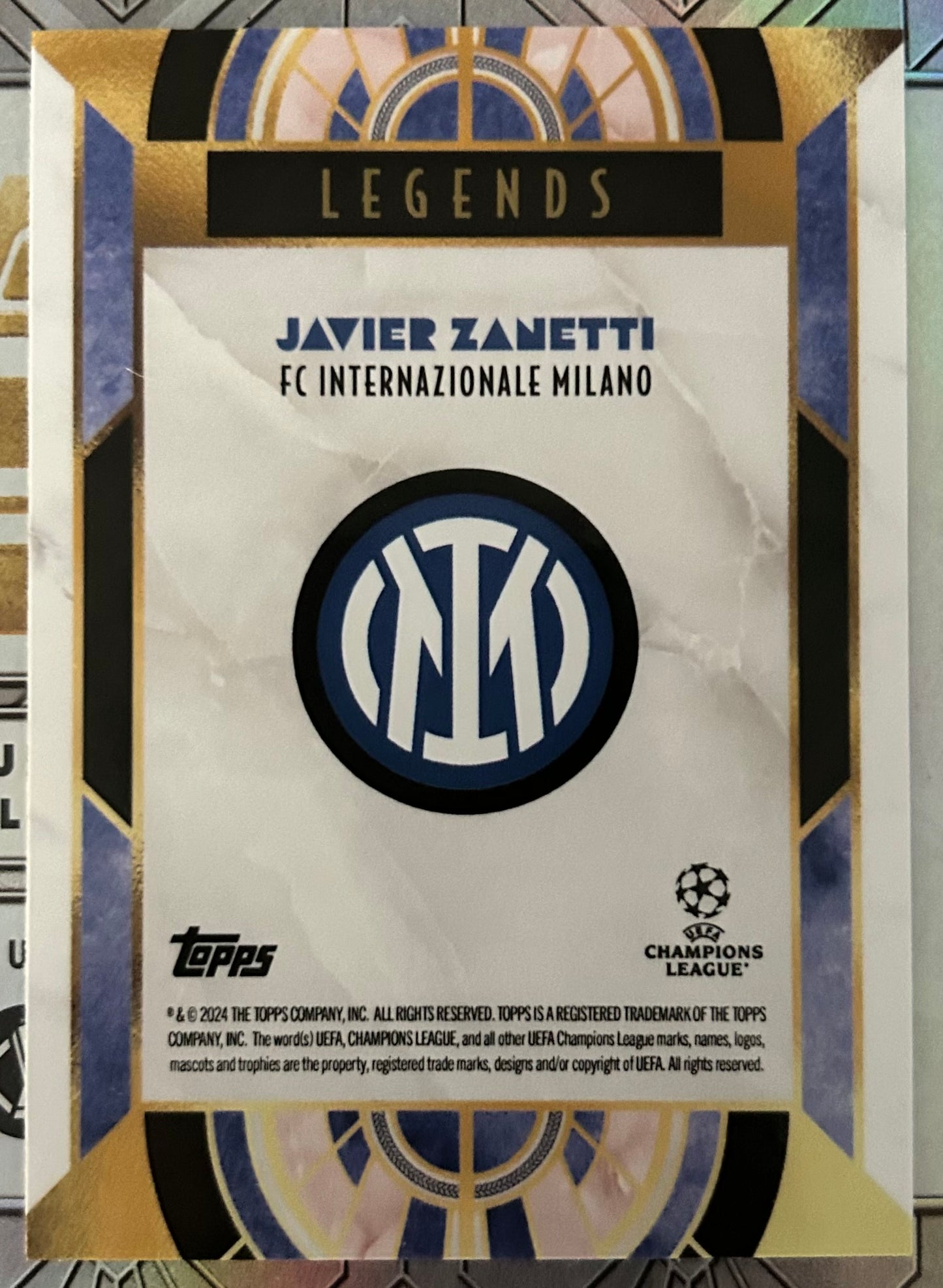 Topps UCC Deco 2024-25 - Single INTER MILAN Cards (Base & Inserts)